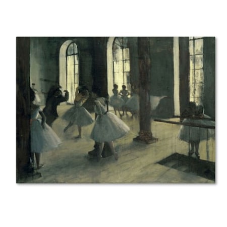 Degas 'La Repetition Au Foyer De La Danse' Canvas Art,24x32
